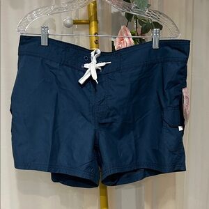 Kanu Surf Women's Athletic Shorts - Navy Blue